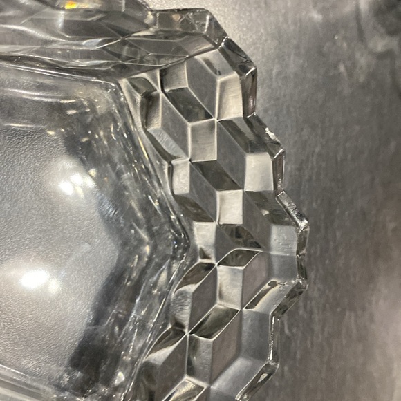 Fostoria American segmented Candy dish - Picture 5 of 5